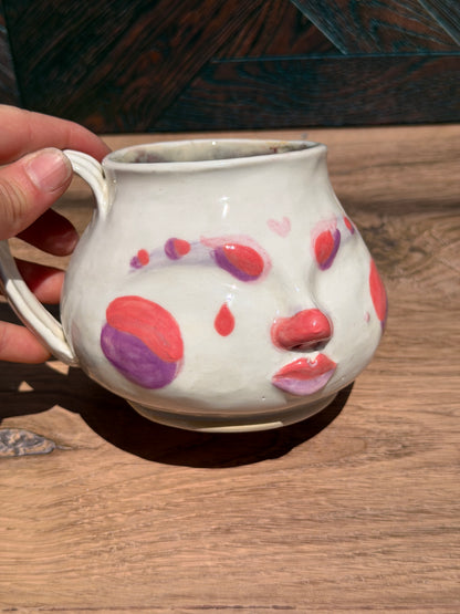 Painted Face Mug No. 12
