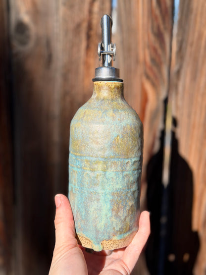Copper Moss Oil Pourer