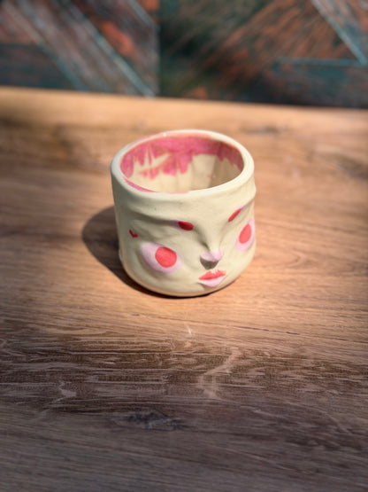 Painted Face Planter No. 10