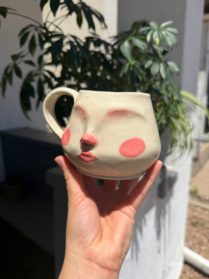 Painted Face Mug No. 4