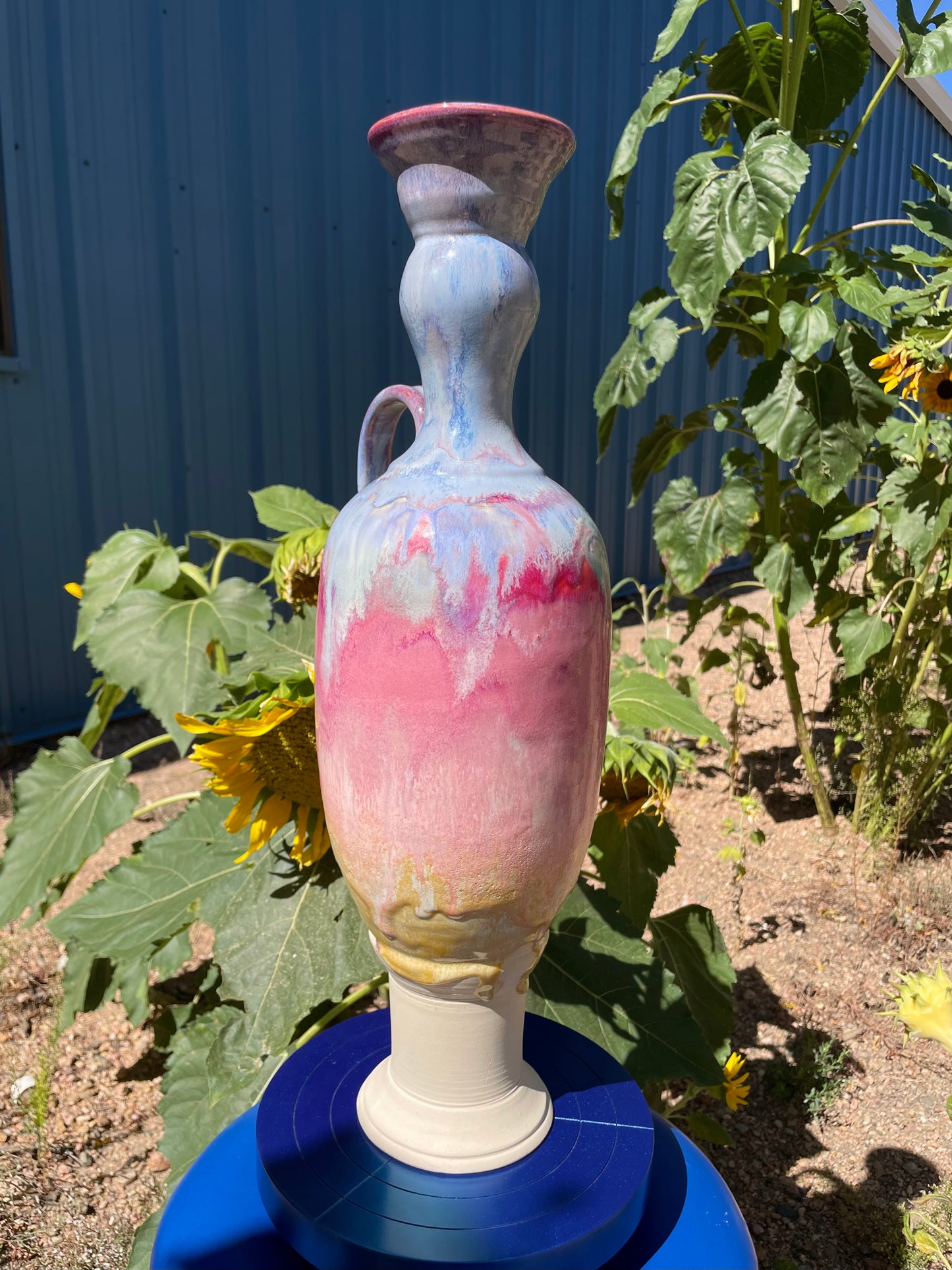 Sunrise Cloud Vase