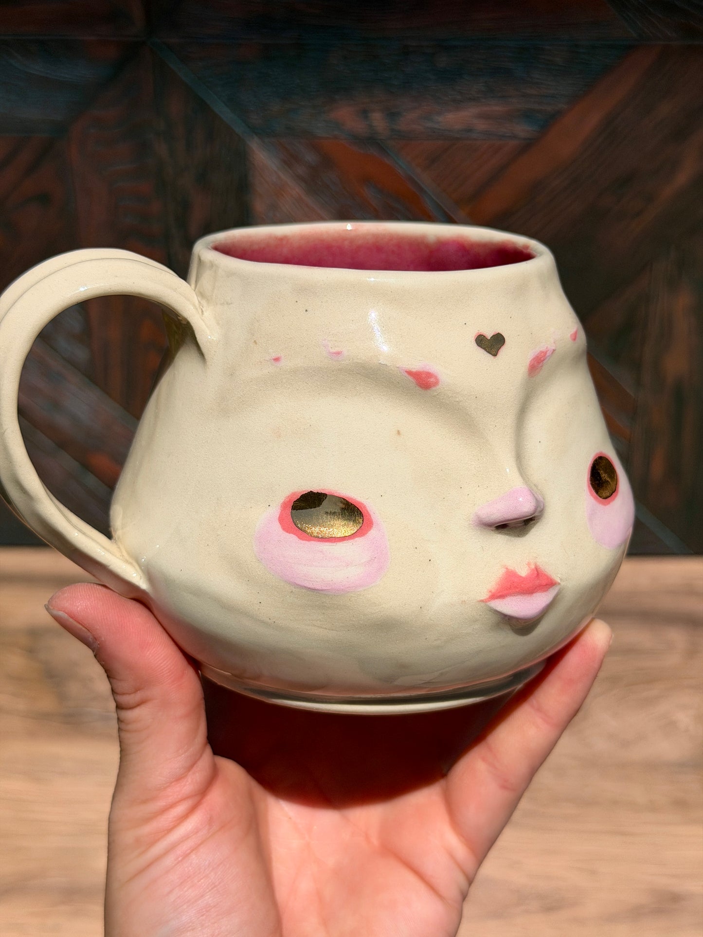 Painted Face Mug No. 10