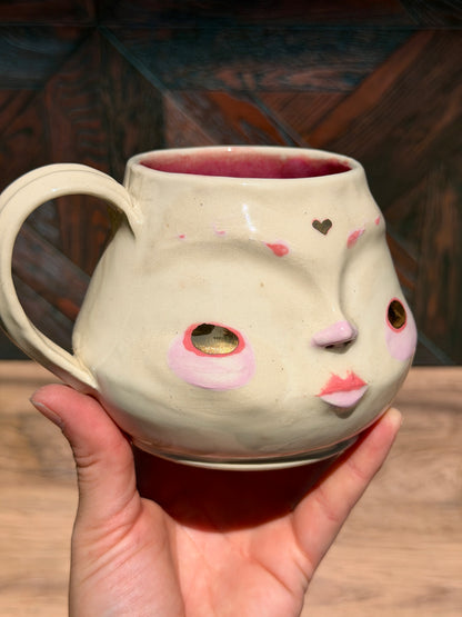 Painted Face Mug No. 10