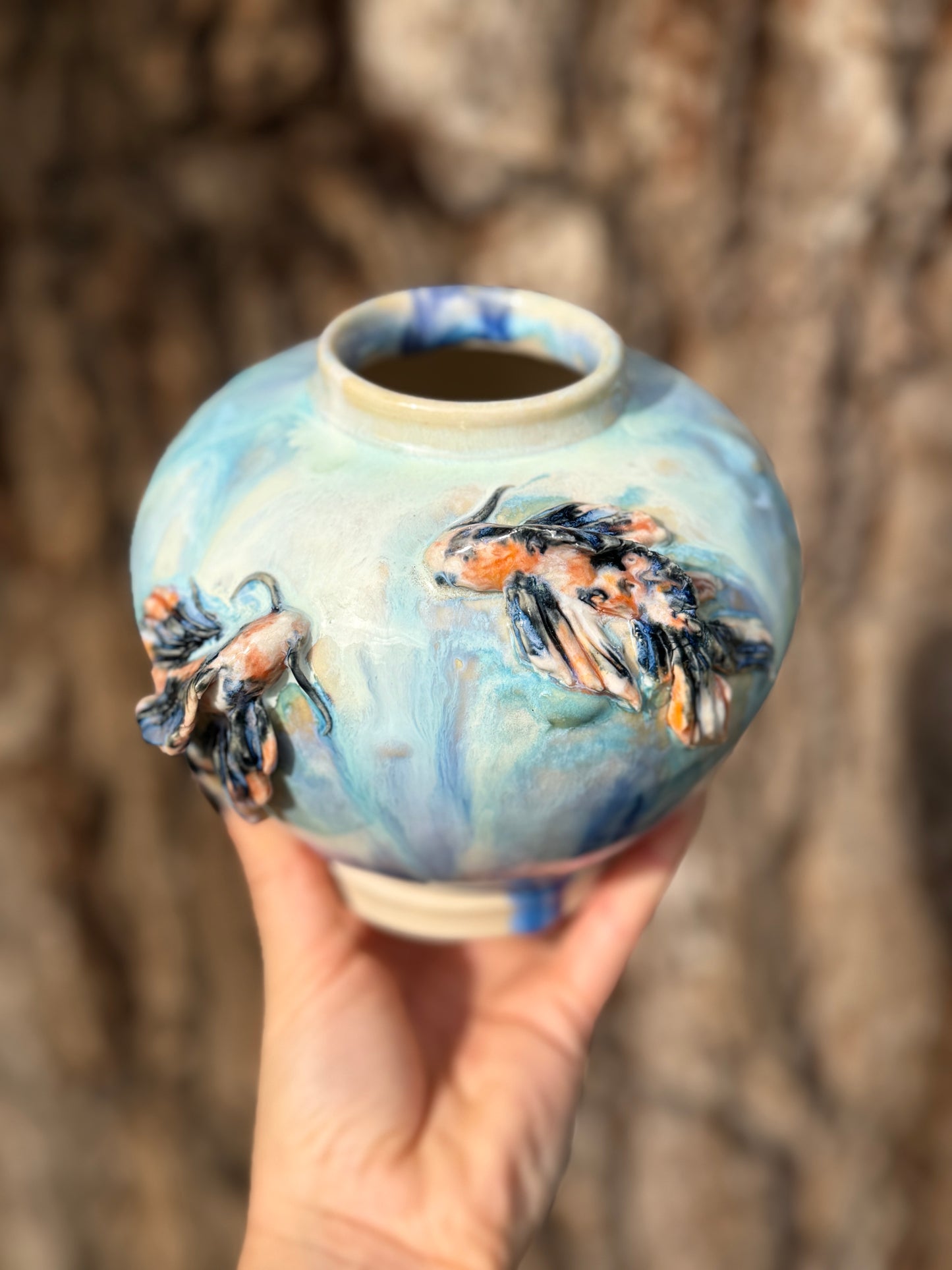 Koi Vase