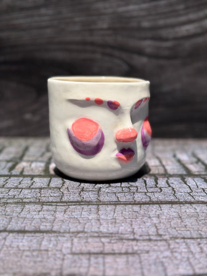 Painted Face Planter No. 4