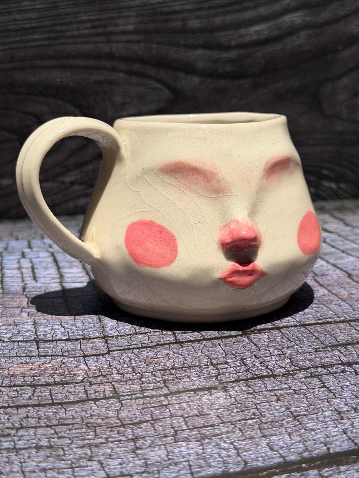 Painted Face Mug No. 4