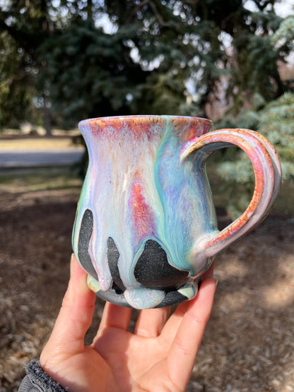 Nope Mug: Black Rainbow Edition