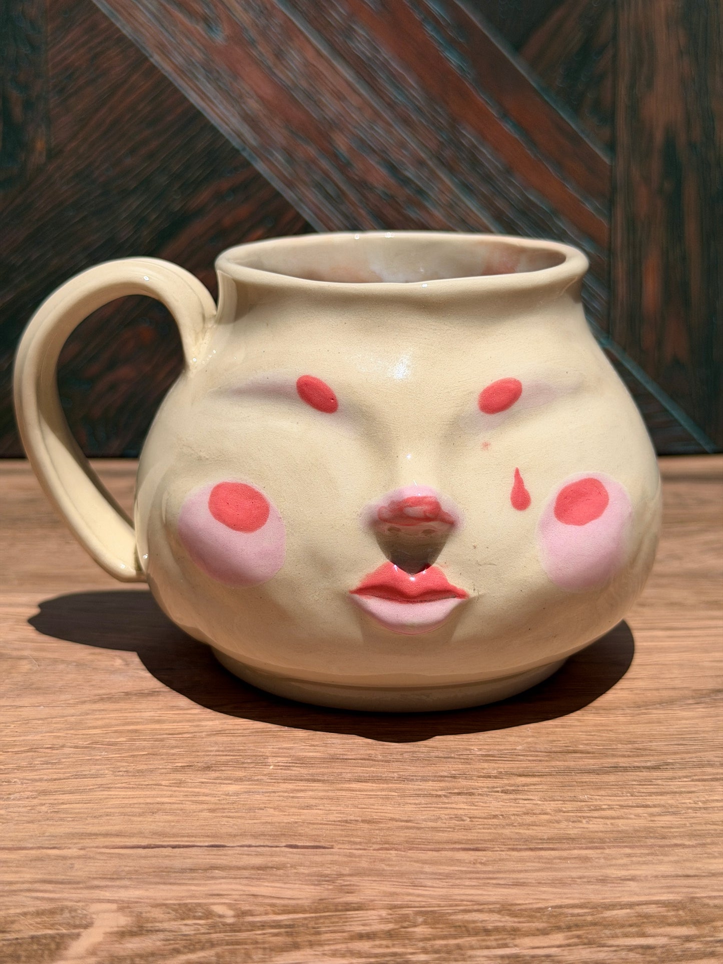 Painted Face Mug No. 7
