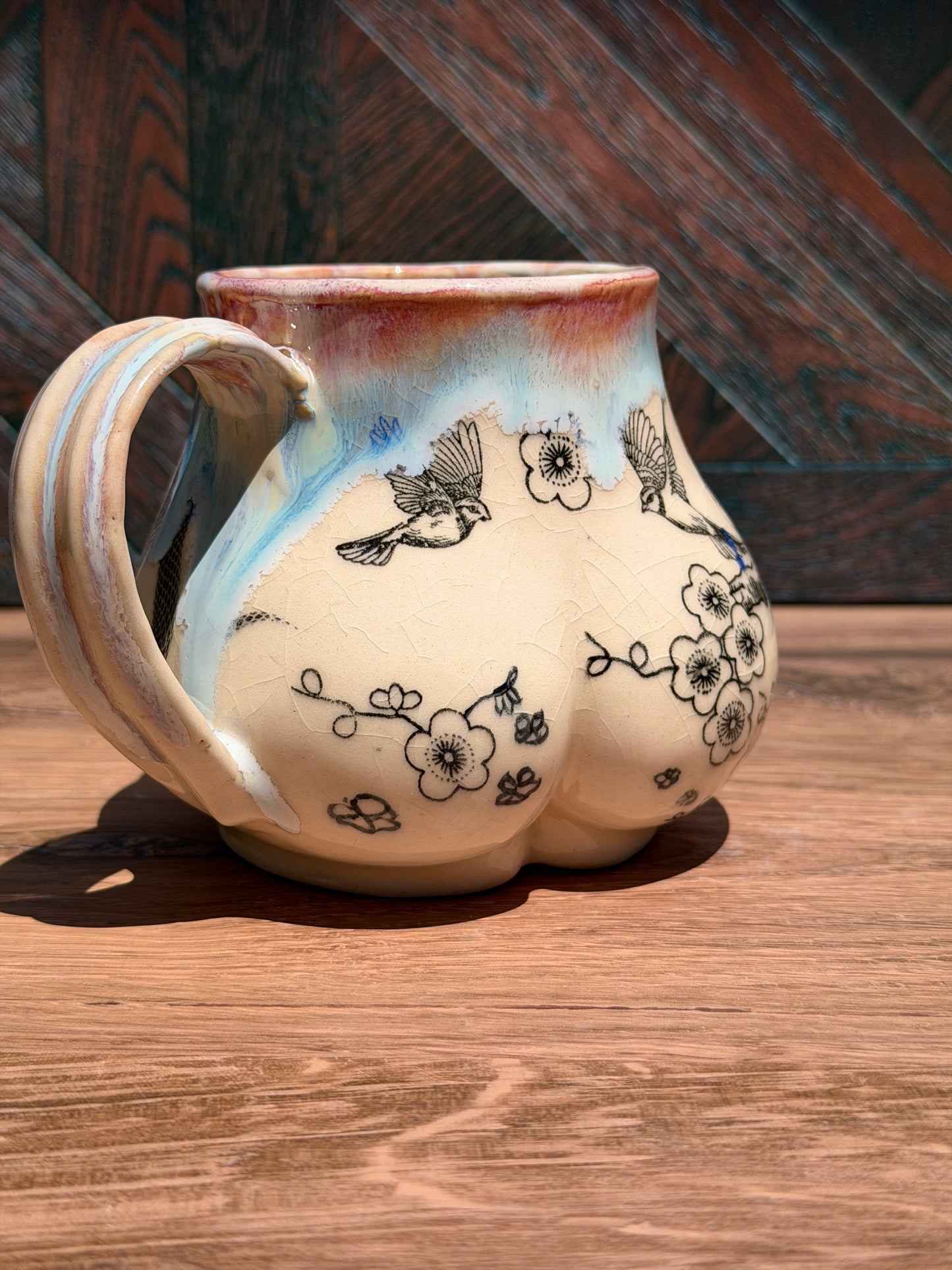 Cherry Blossom Butt Mug No. 5