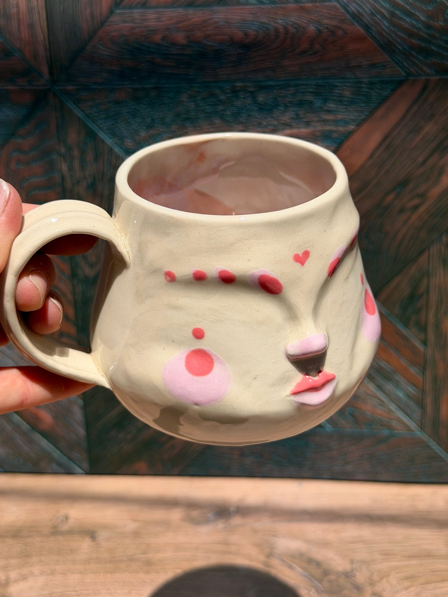Painted Face Mug No. 11