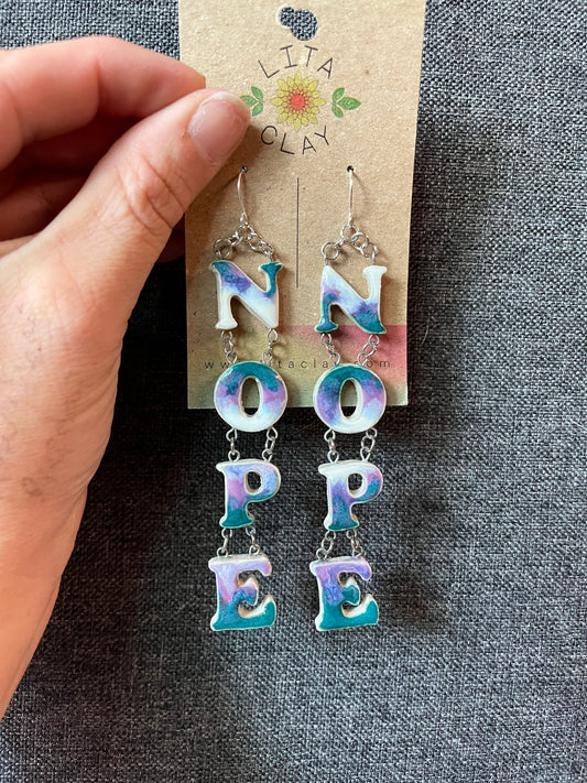 Nope Earrings No. 2