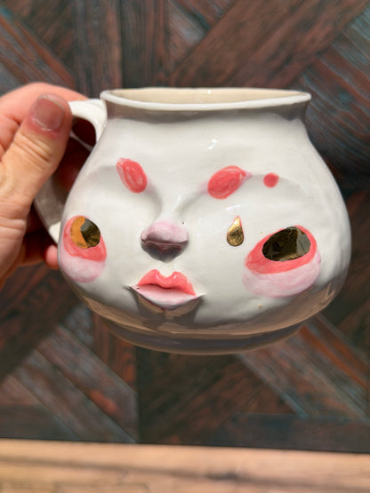 Painted Face Mug No. 9