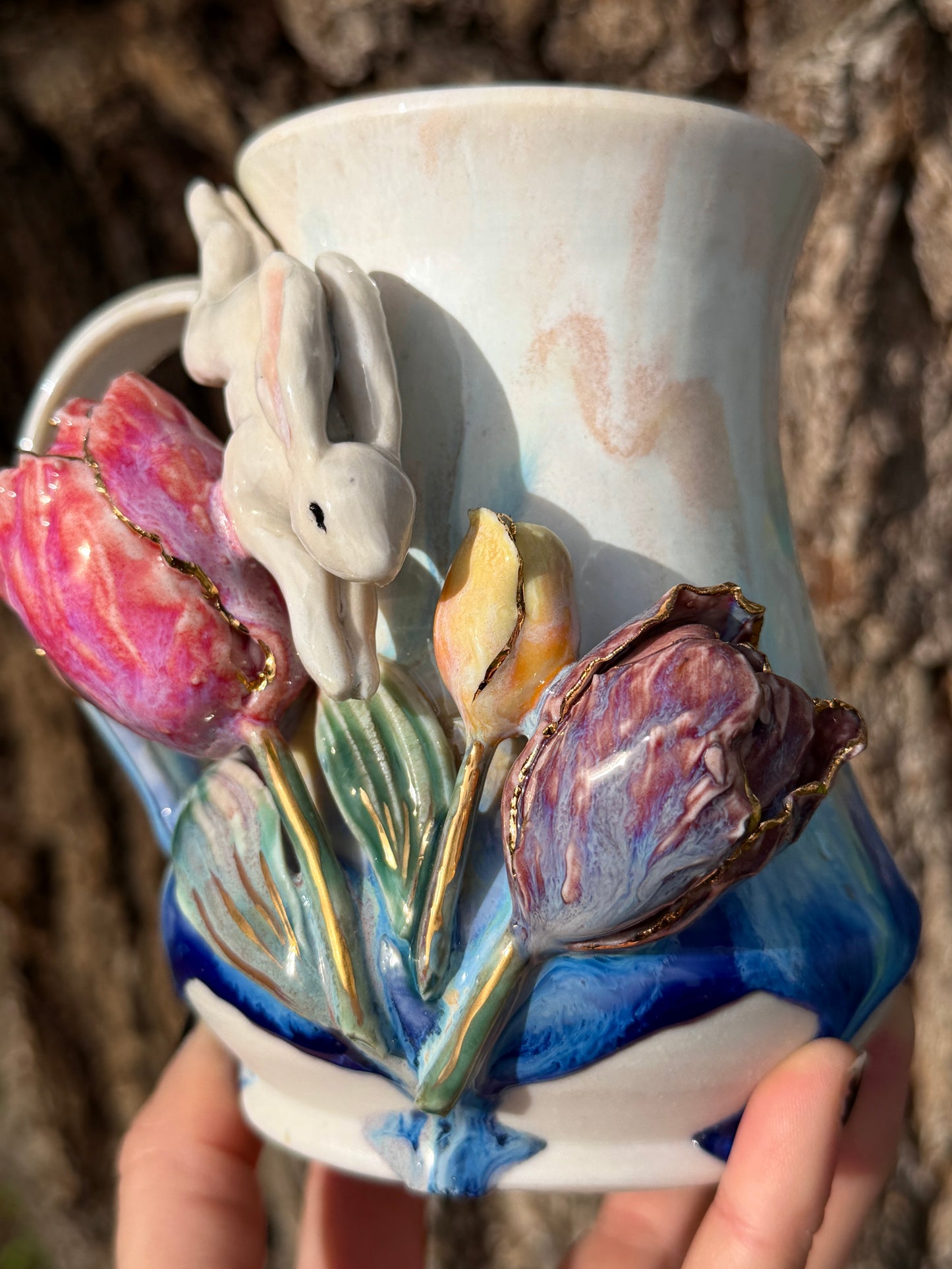 White Rabbit Mug