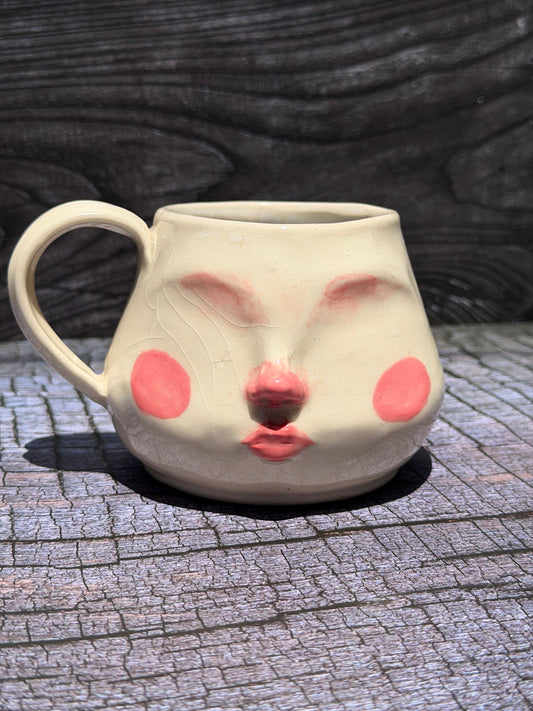 Painted Face Mug No. 4