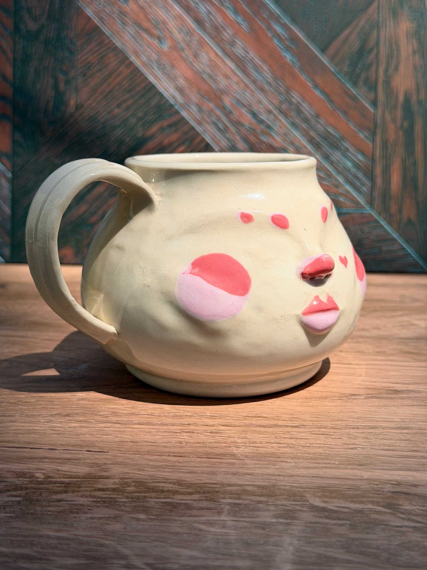 Painted Face Mug No. 16