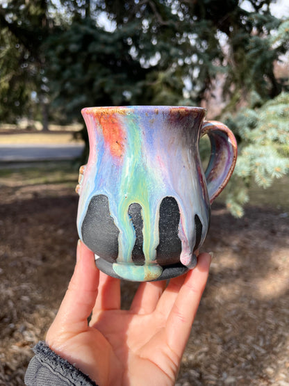 Nope Mug: Black Rainbow Edition