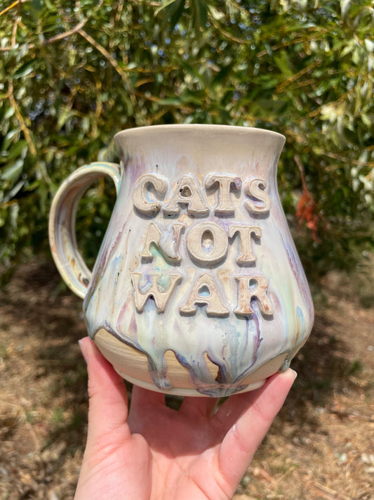Cats Not War Mug No. 3
