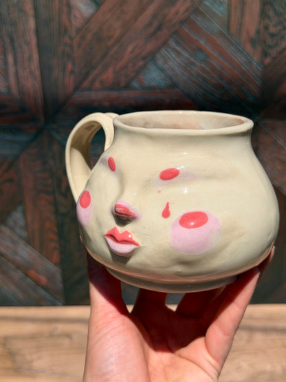 Painted Face Mug No. 7