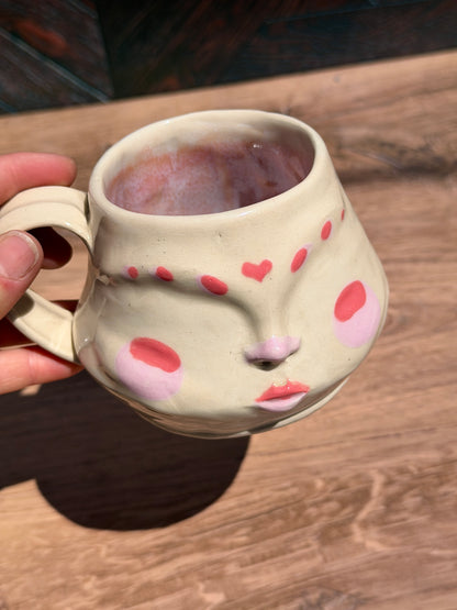 Painted Face Mug No. 15