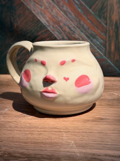 Painted Face Mug No. 16