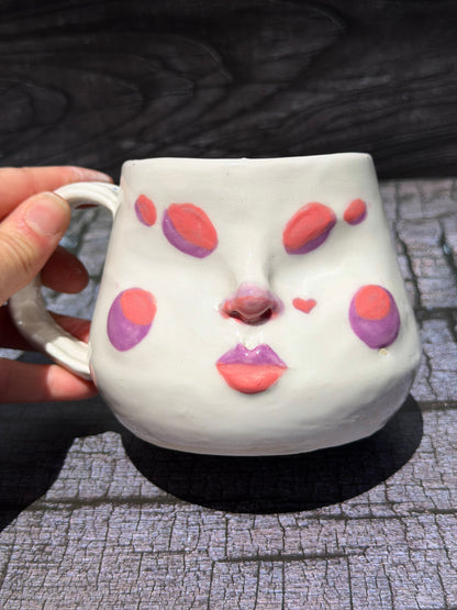 Painted Face Mug No. 3