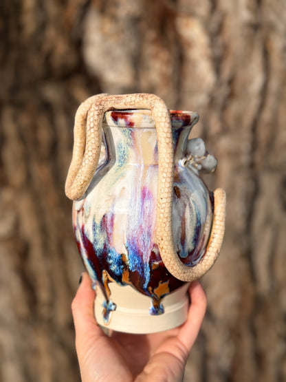 Magnolia Snake Vase