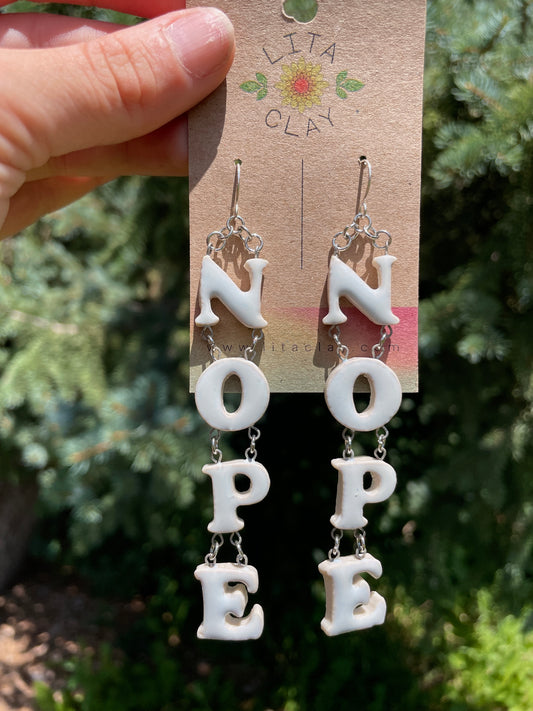 Nope Earrings