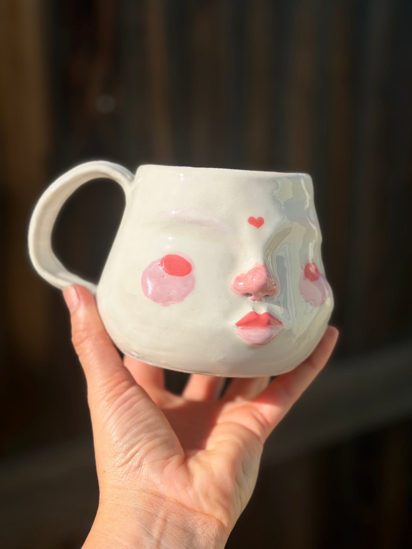 Painted Face Mug No. 5