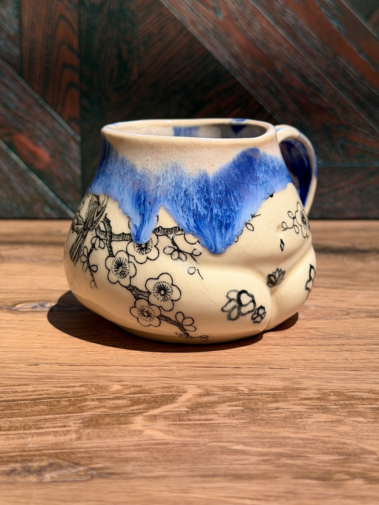 Cherry Blossom Butt Mug No. 6