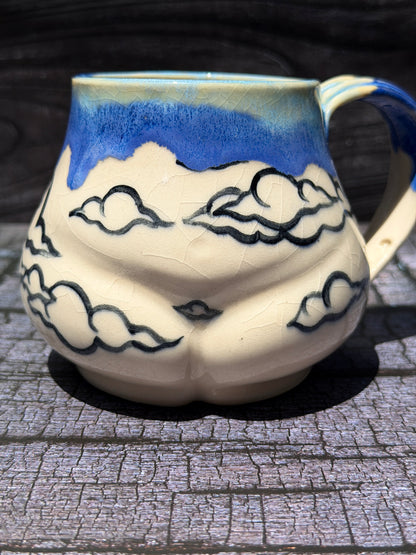 Cloud Butt Mug No. 2