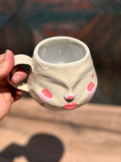 Painted Face Mug No. 14