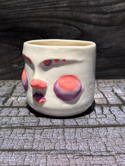 Painted Face Planter No. 4