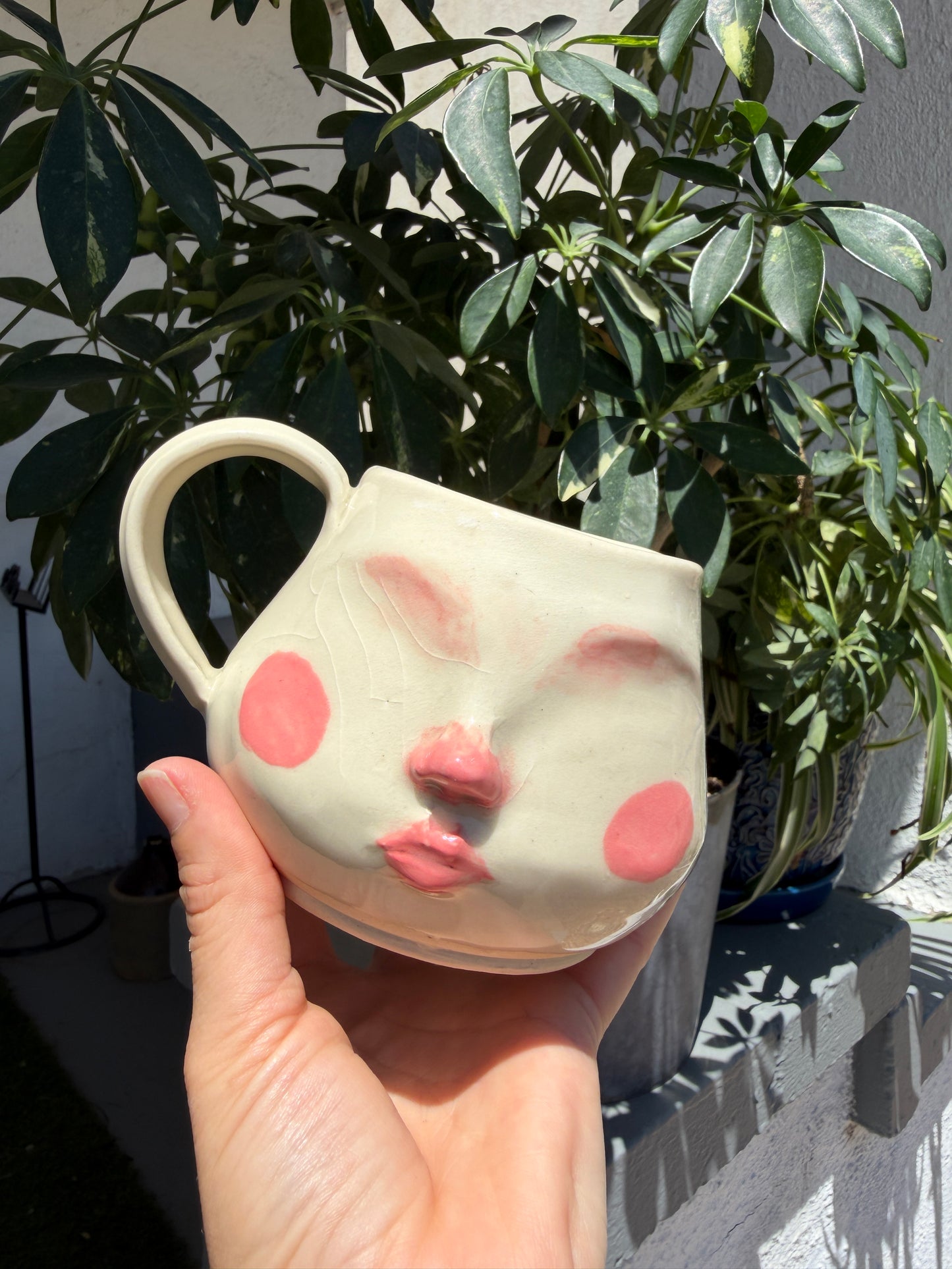 Painted Face Mug No. 4