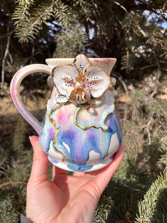 Orchid Mug