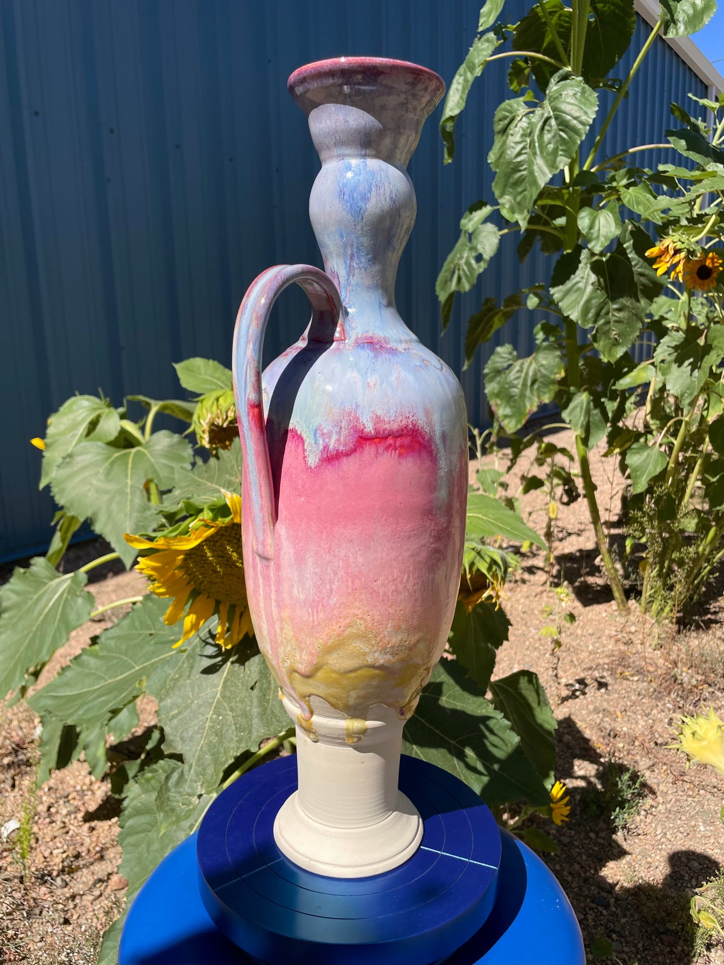 Sunrise Cloud Vase