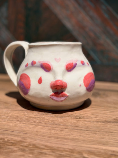 Painted Face Mug No. 12