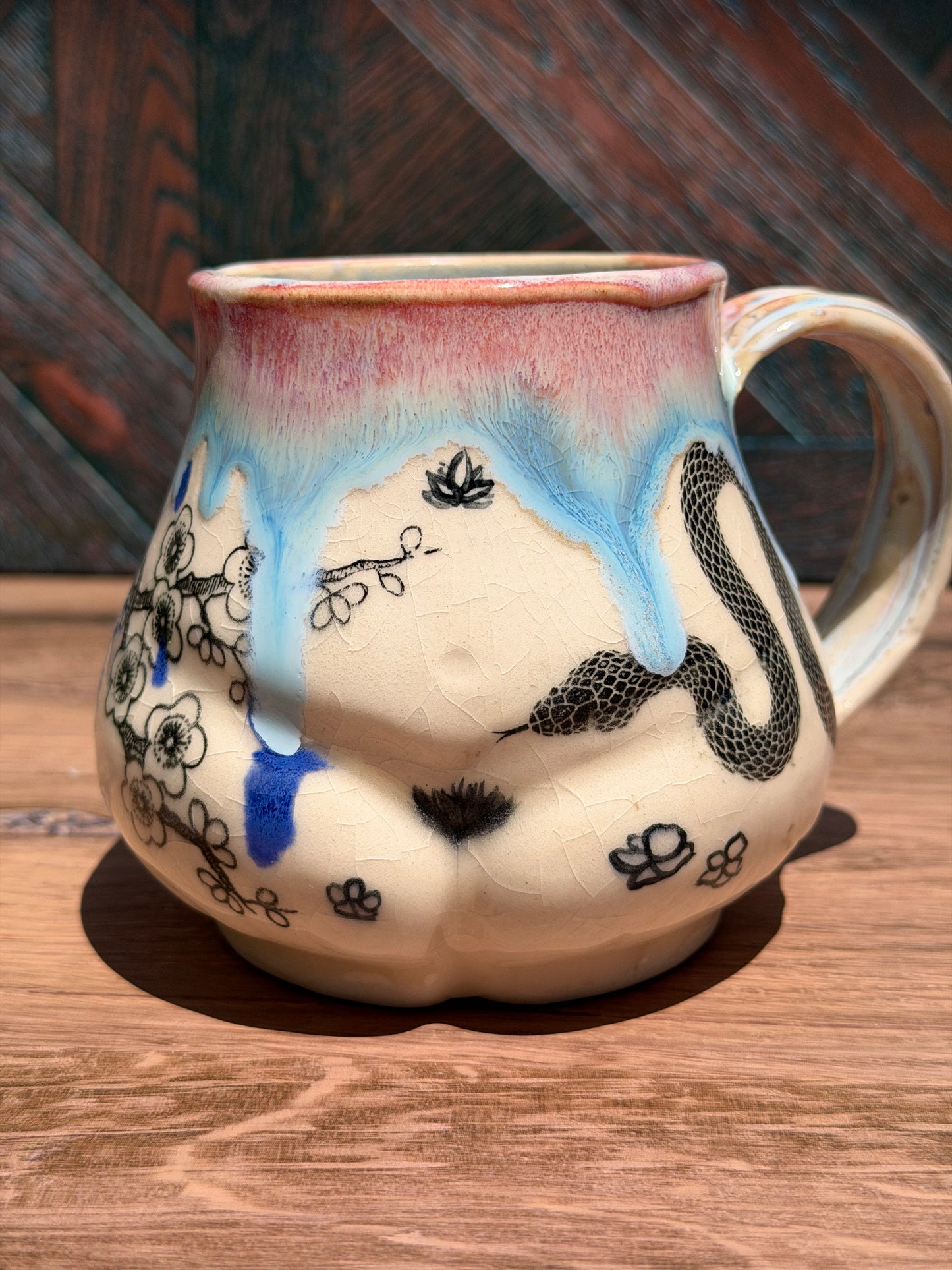 Cherry Blossom Butt Mug No. 5