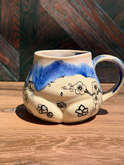Cherry Blossom Butt Mug No. 6