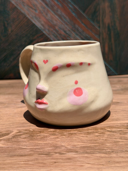 Painted Face Mug No. 11