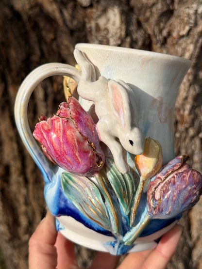White Rabbit Mug