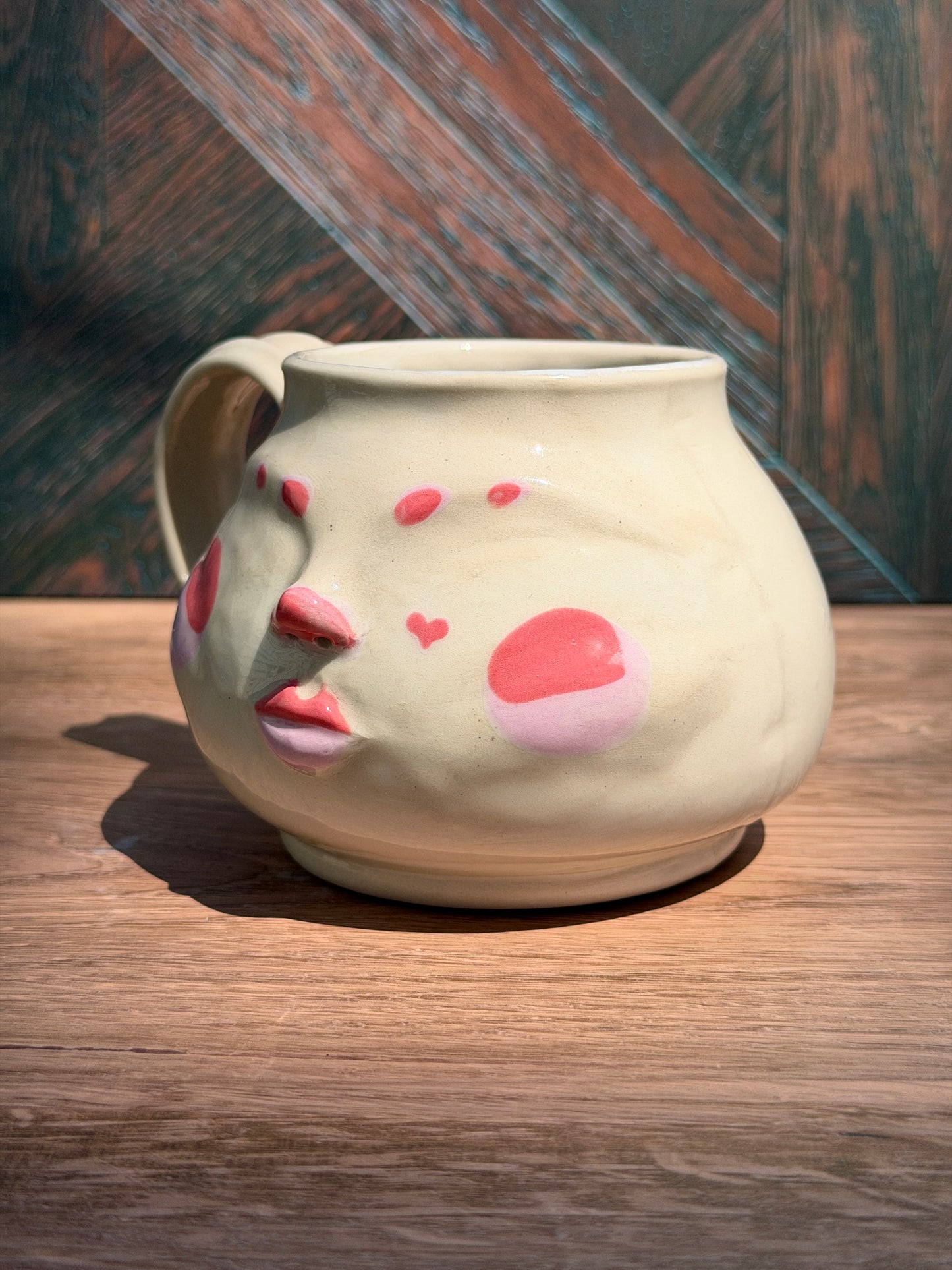 Painted Face Mug No. 16