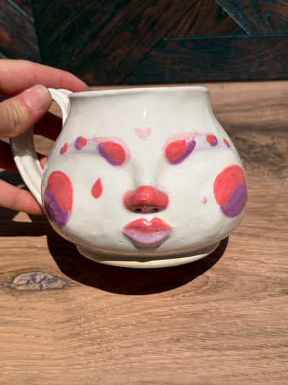 Painted Face Mug No. 12