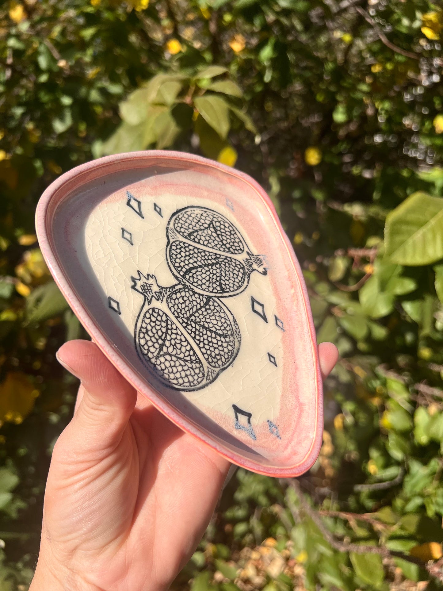 Pomegranate Tray No. 4