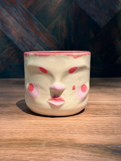 Painted Face Planter No. 12