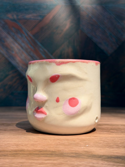 Painted Face Planter No. 12