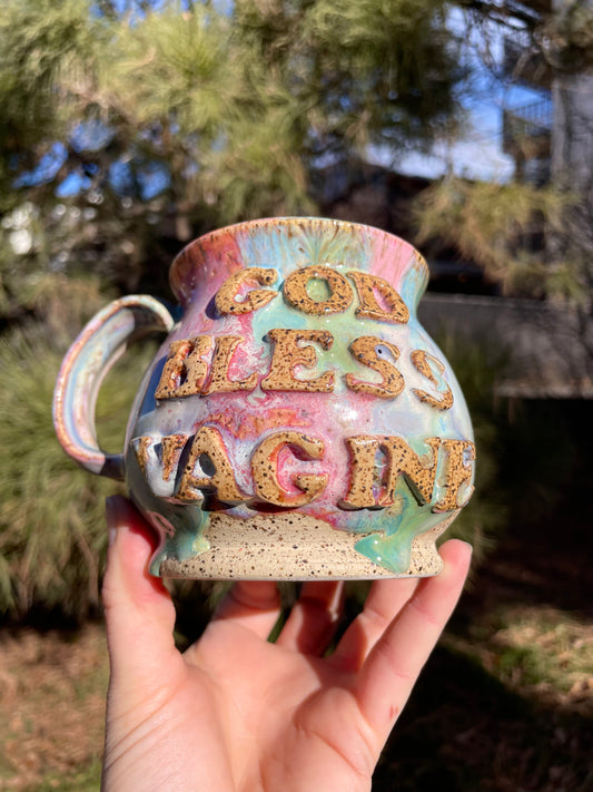 God Bless Vagine Mug