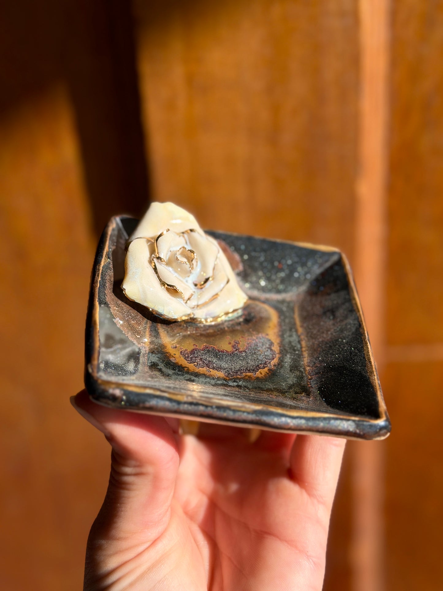 Rose Jewelry Dish