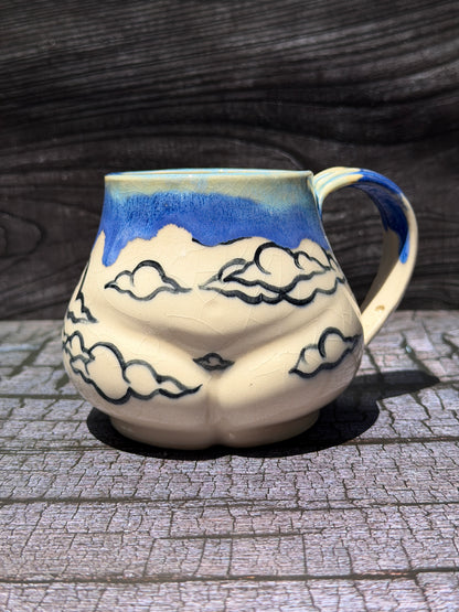 Cloud Butt Mug No. 2
