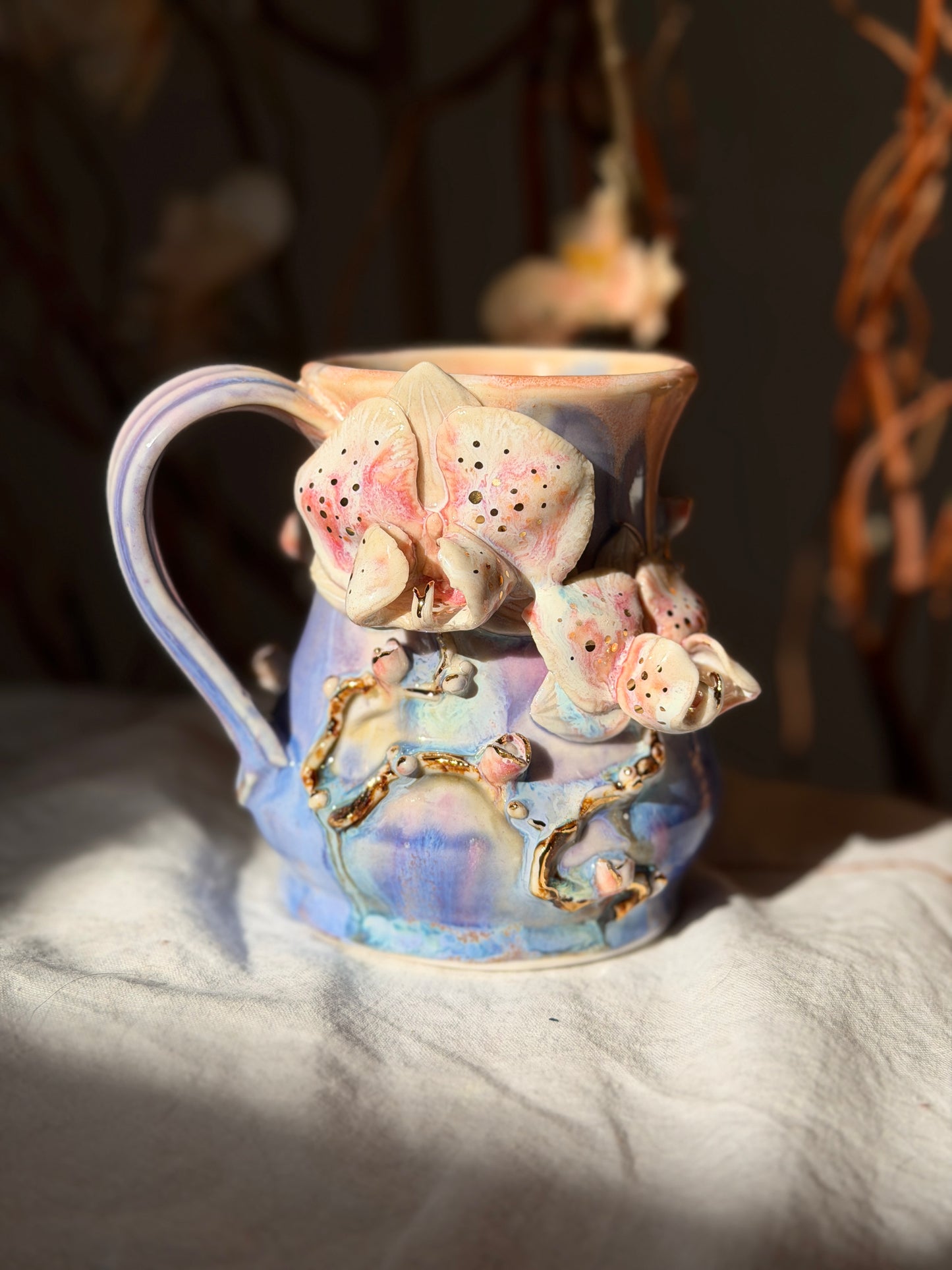 Orchid Mug No. 4
