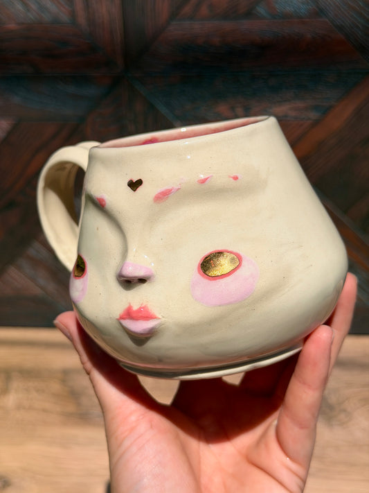 Painted Face Mug No. 10